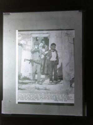 s/w Negativ Israelisch besetzter Libanon für weitere Fotos nach unten scrollen