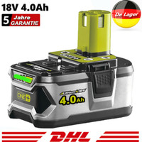 18V Akku FüR P108 Plus Lithium RB18L50 P108 P104 Batterie 4.0Ah