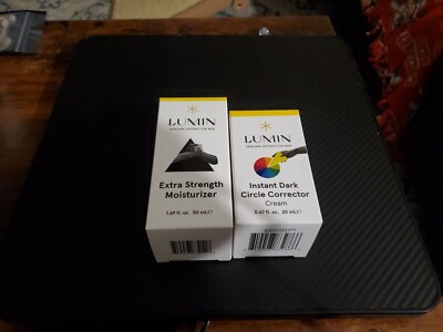 NIB & SEALED - LUMIN (5) pc. Lot - Face Wash, Charcoal Scrub, Moisturizers, Etc.