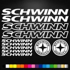 SCHWINN - 11 Vinyl Decals Stickers Sheet Bike Frame Cycle Cycling Bicycle