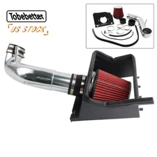 Heat Shield Cold Air Intake System + Red Filter for 09-10 Ford F150 5.4L V8 New