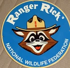 Vintage  style Ranger  Rick’s  national forest wildlife federation metal Sign