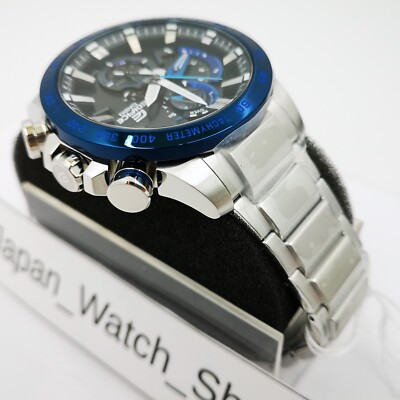 CASIO EDIFICE EQB-800DB-1AJF Black Bluetooth Sport Solar Men's
