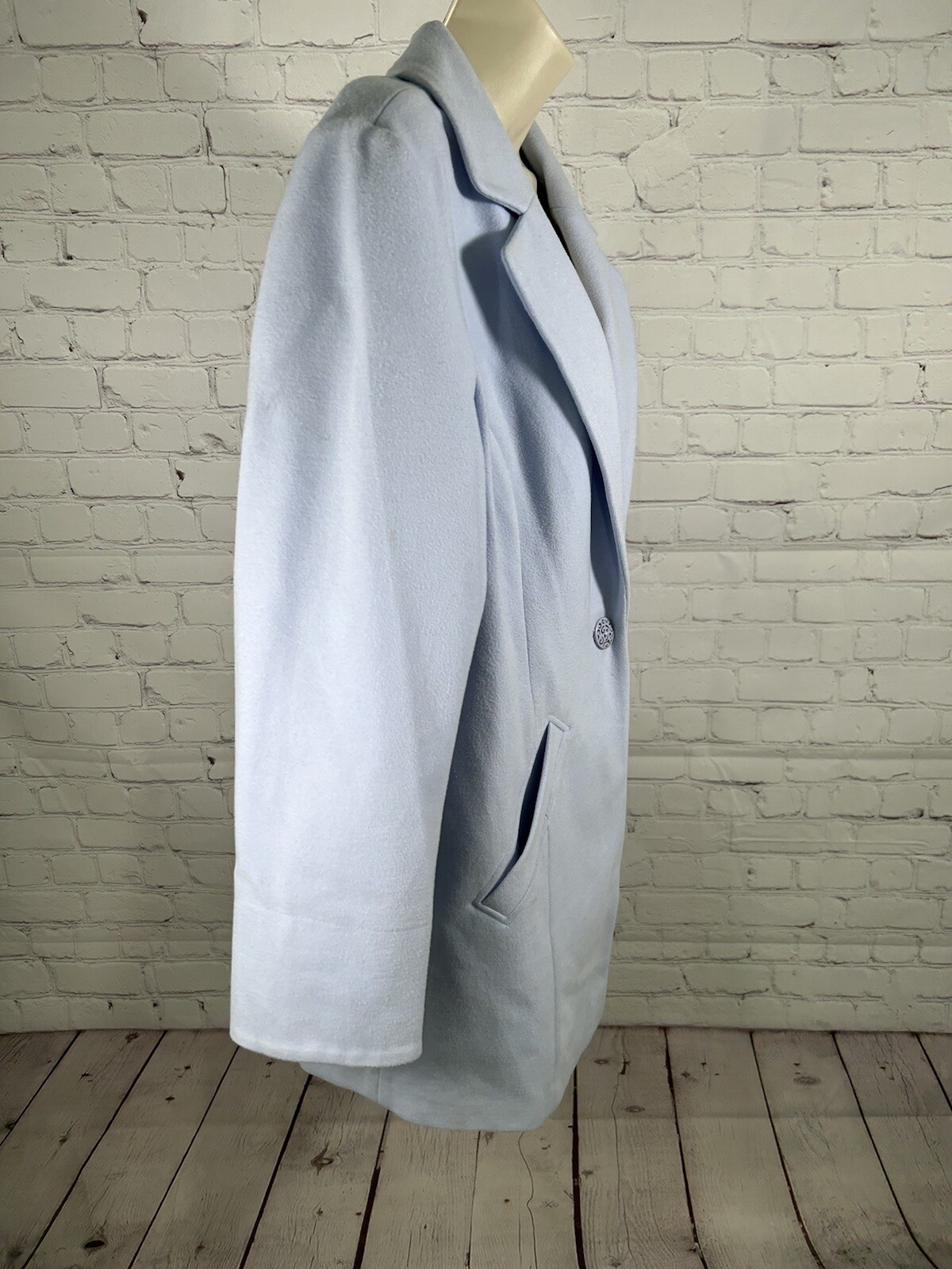 Chico’s Periwinkle Single Button Single Breasted … - image 13