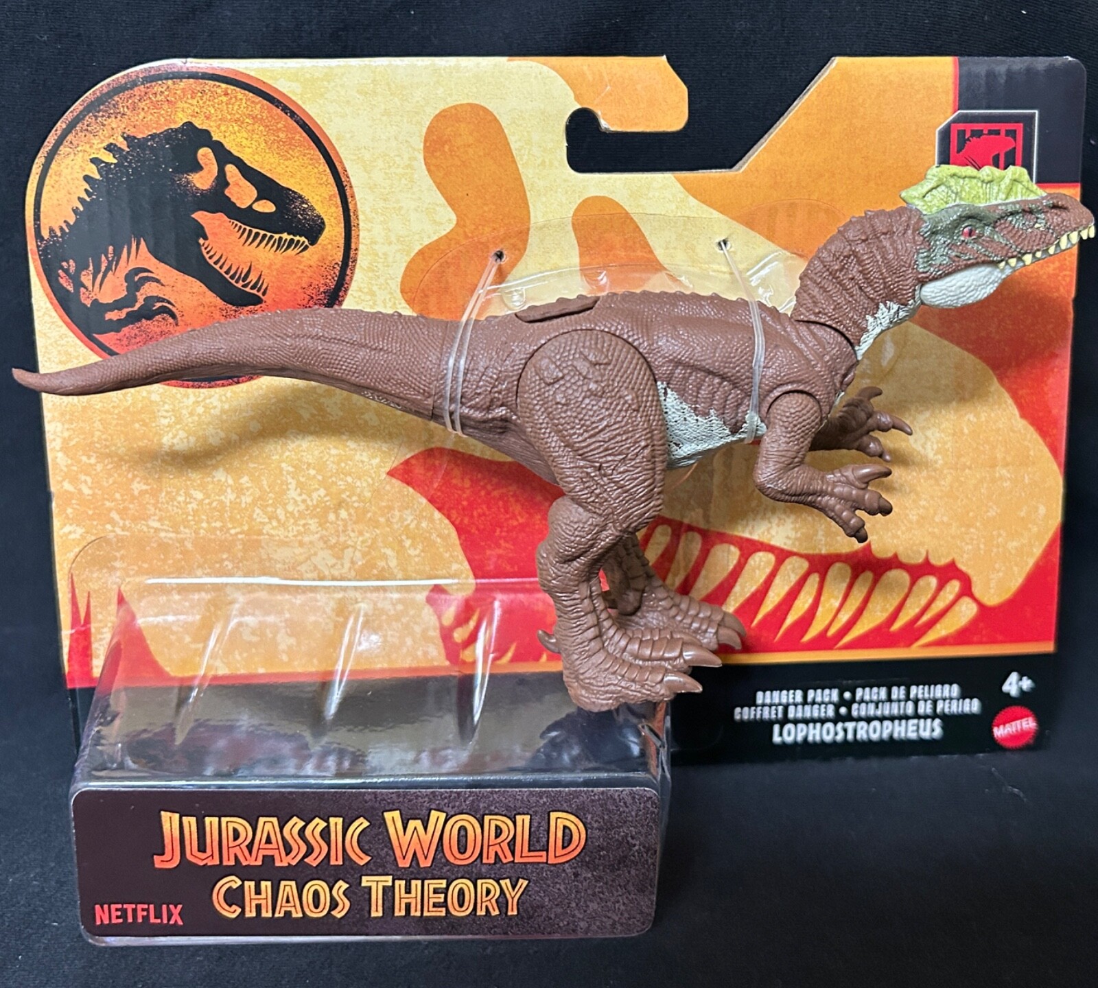 Jurassic World Chaos Theory Lophostropheus Danger Pack