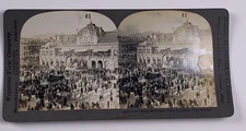 Stereoview Photo The Casino Municipal Place De Casino Nice France Keystone