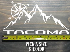 Tacoma Decal Sticker Toyota TRD Pro Stripes SR5 Mountains Overlanding Trail 4X4
