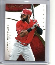 2015 Immaculate Collection #84 Jason Heyward /99 Cardinals
