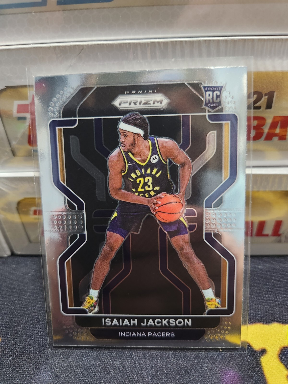 2021-22 Panini Prizm NBA ISAIAH JACKSON  Pacers ROOKIE RC Card BASE #309 PWE