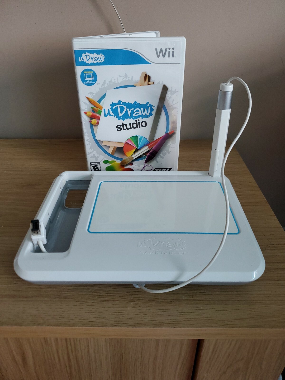 Nintendo Wii U Draw Studio. Tablet Stylus And Game eBay