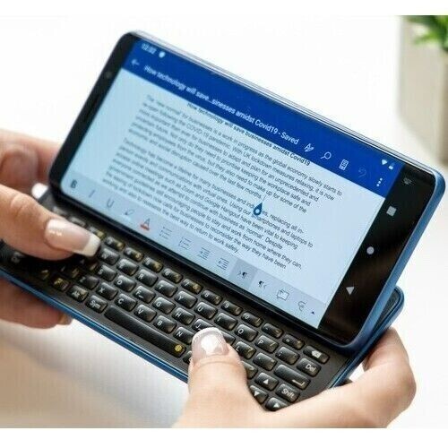 F(x)tec Pro-1 X QX1050 Latest Model Blue 256GB / 8GB QWERTY Android Unlocked Use - Picture 11 of 12
