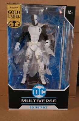 2022 McFarlane DC Multiverse Gold Label Deathstroke 7'' Action Figure Exclusive