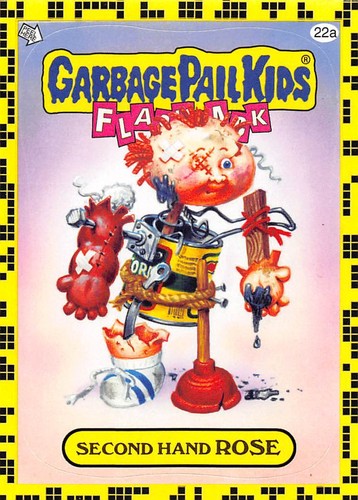 GARBAGE PAIL KIDS 2011 FLASHBACK SERIES 2 PICK-A-CARD YELLOW BASE STICKERS TOPPS - Picture 86 of 321