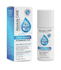 Absolute Care Clean Beauty Anti-Puffiness Eye Cream Hydrating & Brightening