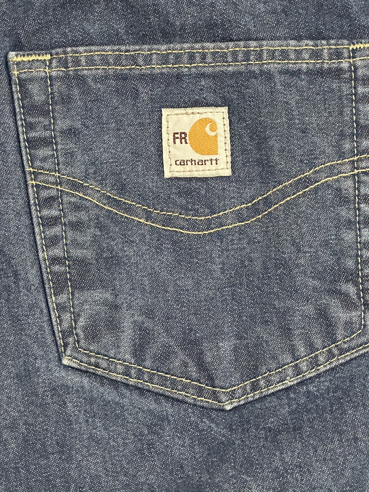 Men’s Carhartt FR Flame Resistant Denim Jeans FRB100DNM Size 40 x 32