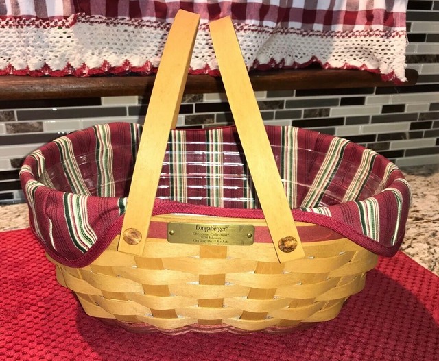 Longaberger Christmas Collection, 2004 GetTogether Basket combo eBay