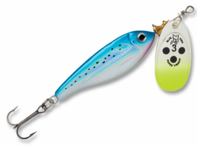 Blue Fox VIBRAX MINNOW SUPER 4 Spinnwobbler Hecht  Power Barsch Forelle Bait
