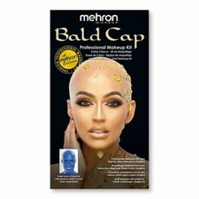 Mehron Bald Cap Premium Makeup Kit for SFX/Halloween/Cosplay