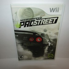 Need for Speed Prostreet Nintendo Wii Game with Manual Tested Working Pro Street