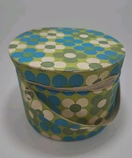 Vintage Mod Flowers Lady Schick Tote 'n Dry Portable Hair Dryer For Soft Bonets