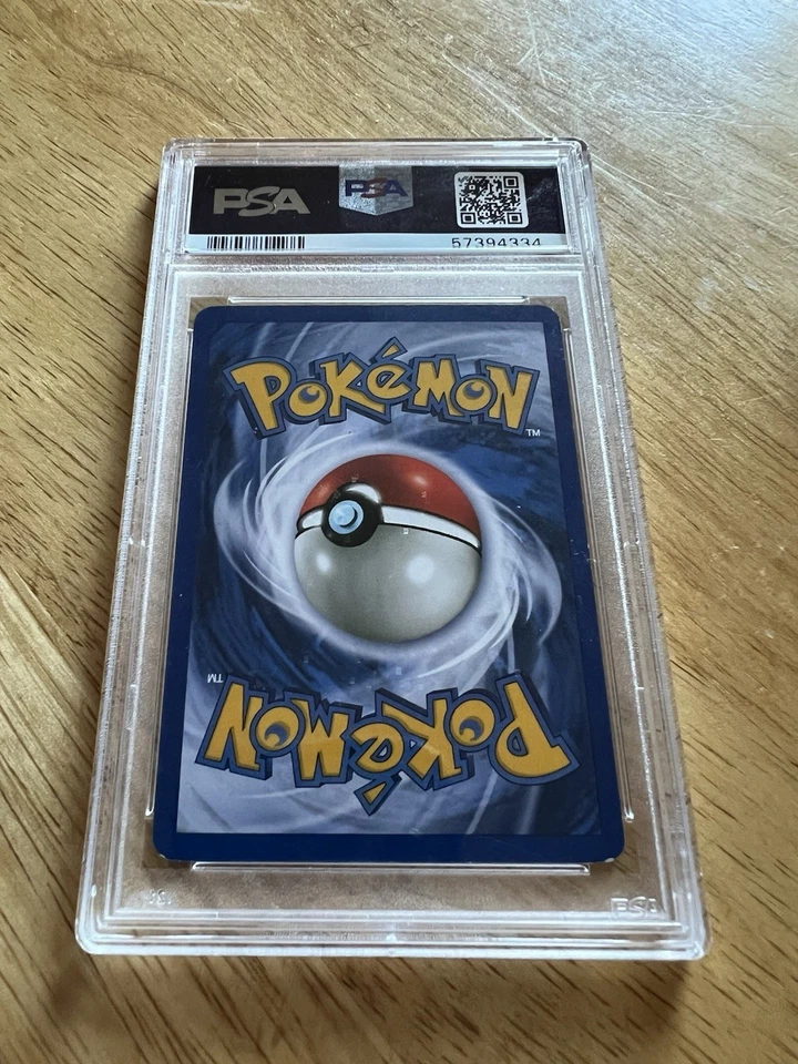 2000 GYARADOS 7/130 Pokemon Base Set II 2 Holo Foil vintage rare PSA 6 - Image 2 of 3