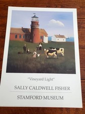 Vineyard Light Sally Caldwell Fisher Stamford Museum 1993 print poster