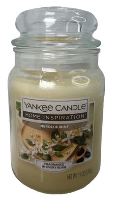 Large 19oz New Yankee Candle Home Inspiration Neroli & Mint 