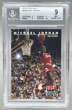 0019511273 Michael Jordan 1992 Skybox USA #38 BGS 9