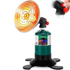 Portable Propane Heater - Cordless Outdoor Tent & Patio Heater, Self-Igniting, F