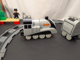 Lego DUPLO Spencer & Sir Topham Hatt, 3353, Complete (No Box), Thomas & Friends