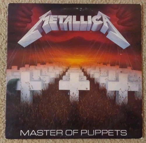 Metallica: Master Of Puppets 1986 Elektra DMM Sterling Press Vinyl LP OIS VG/VG