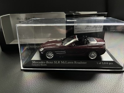 Minichamps Mercedes SLR McLaren Roadster red rot met. 1:43 OVP