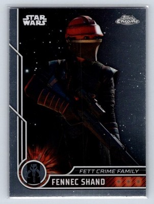 2023 Topps Chrome Star Wars 90 Fennec Shand