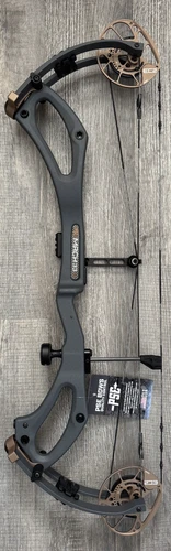 PSE Mach 33 EC2 Right Hand 80LB Charcoal Bronze Carbon Bow New