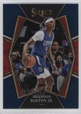 2021-22 Panini Select Premier Level Blue Prizm Brandon Boston Jr #194 1p8