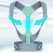 Back Posture Corrector Shoulder Straight Support Brace Belt Therapy Men Women L8