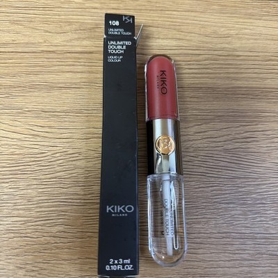 Kiko Milano Unlimited Double Touch Liquid Lip Colour .10 fl oz- 108
