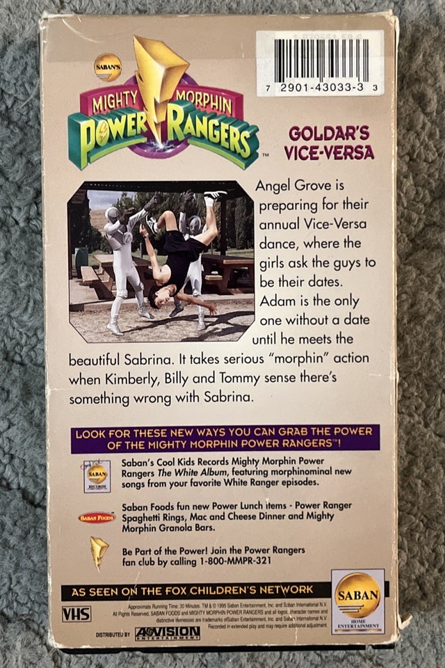 Mighty Morphin Power Rangers The White Ranger Series Goldar's Vice ...