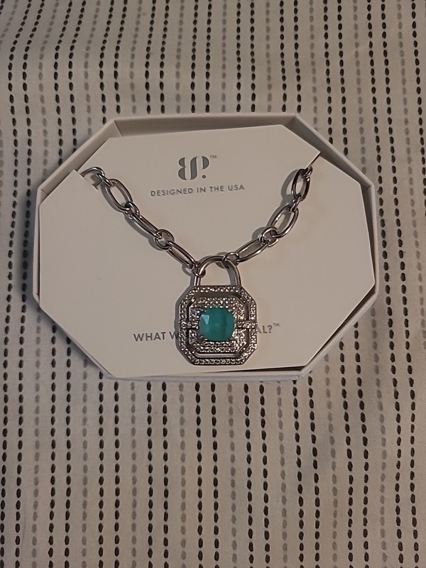 Bomb Party OG Necklace- Sun-Drenched Dreams  NK63310 Rhodium Platrd