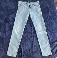 Polo Ralph Lauren Damen Jeans The Eldridge Skinny blau helle Waschung Gr. 18