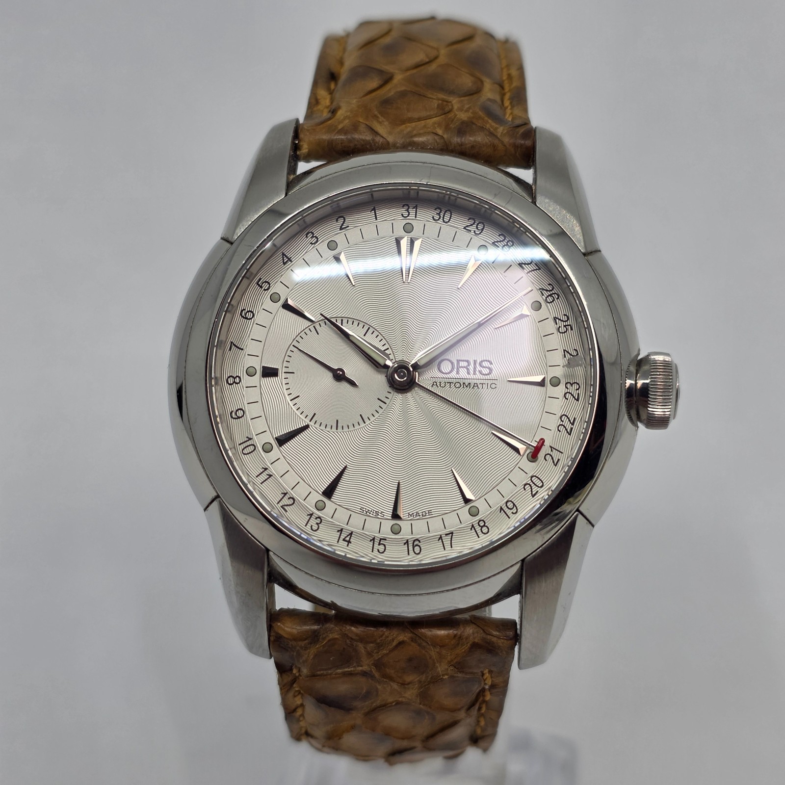 Oris Artelier Small Second Pointer Date 7545A Aut… - image 3