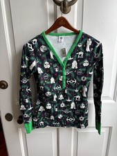 Hanna Andersson Star Wars Holiday Pajama Top Navy Blue Size S Comfy Holiday NWT