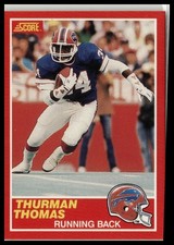 1989 Score #211 Thurman Thomas