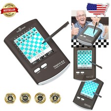 Electronic Chess Set Portable Touchscreen 8 G...
