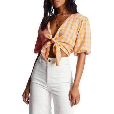 BILLABONG AS YOU WISH CROPPED SHIRT MULTI - Bild 1 von 3
