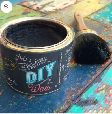 Debi's Design Diary DIY Wax ''Black Wax'' 13 fl oz Finishing Wax