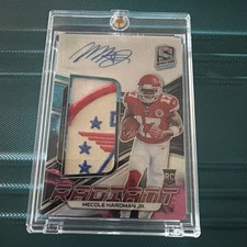 Panini 2019 Spectra Mecole Hardman Jr. 1/2 Rookie Auto #RRPS-11 COOL PATCH