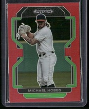 2022 Panini Prizm Draft Picks #PDP220 Michael Hobbs Red