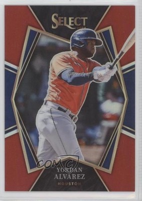 2022 Panini Select Premier Level Red Prizm /199 Yordan Alvarez #144 14im