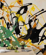 3D Jackson Pollock Oil Painting Wallpaper Wall Murals Removable Wallpaper 7